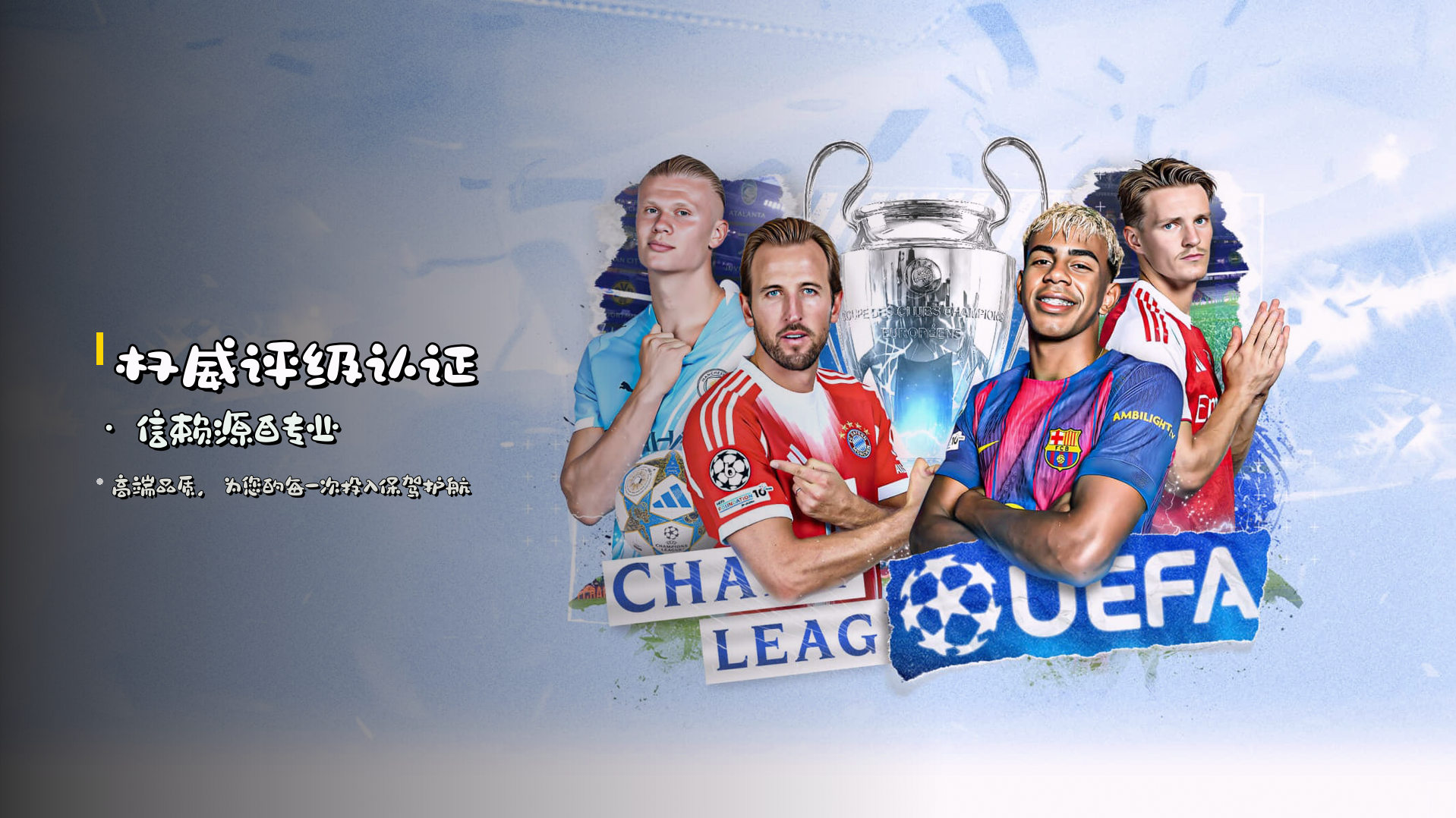 <strong>权威评级认证</strong> · 信赖源自专业